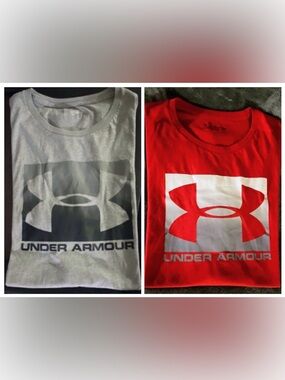 2 Under Armour Graphic Tees
